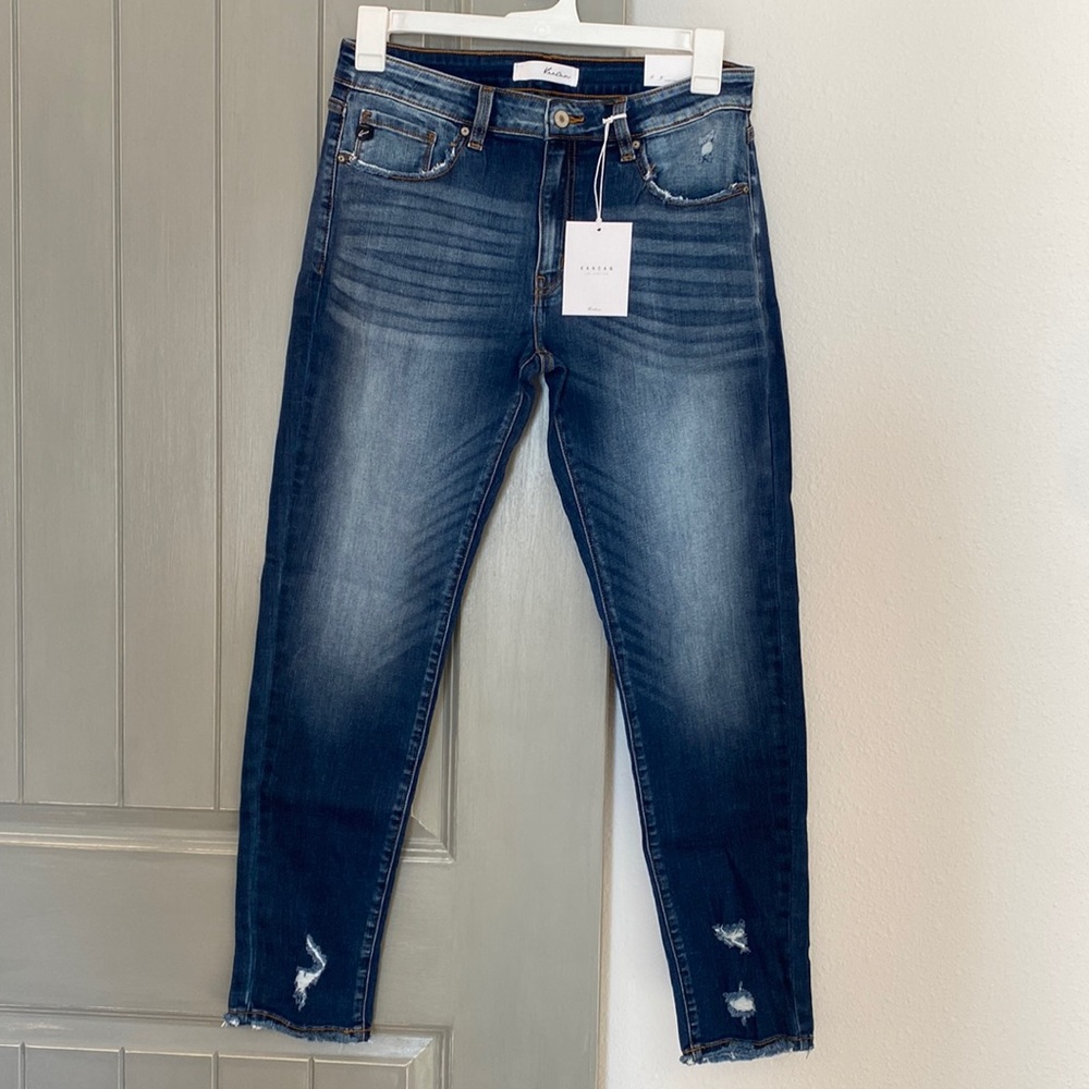 Kancan mid rise super skinny size 13 (30)